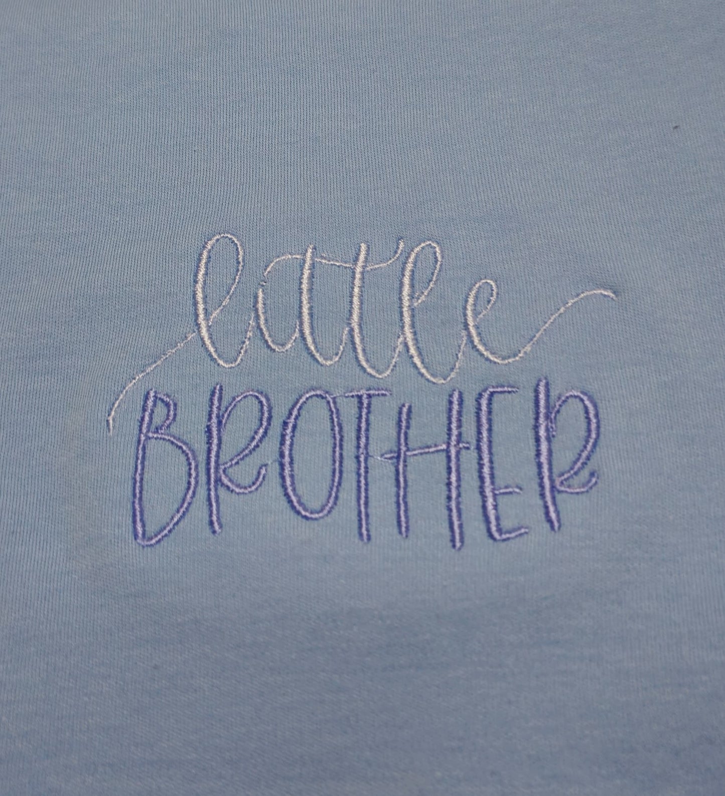 Langarm Babybody "Little Brother" 50/56