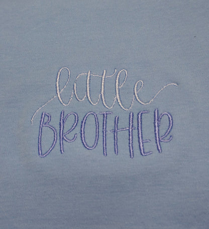 Langarm Babybody "Little Brother" 50/56